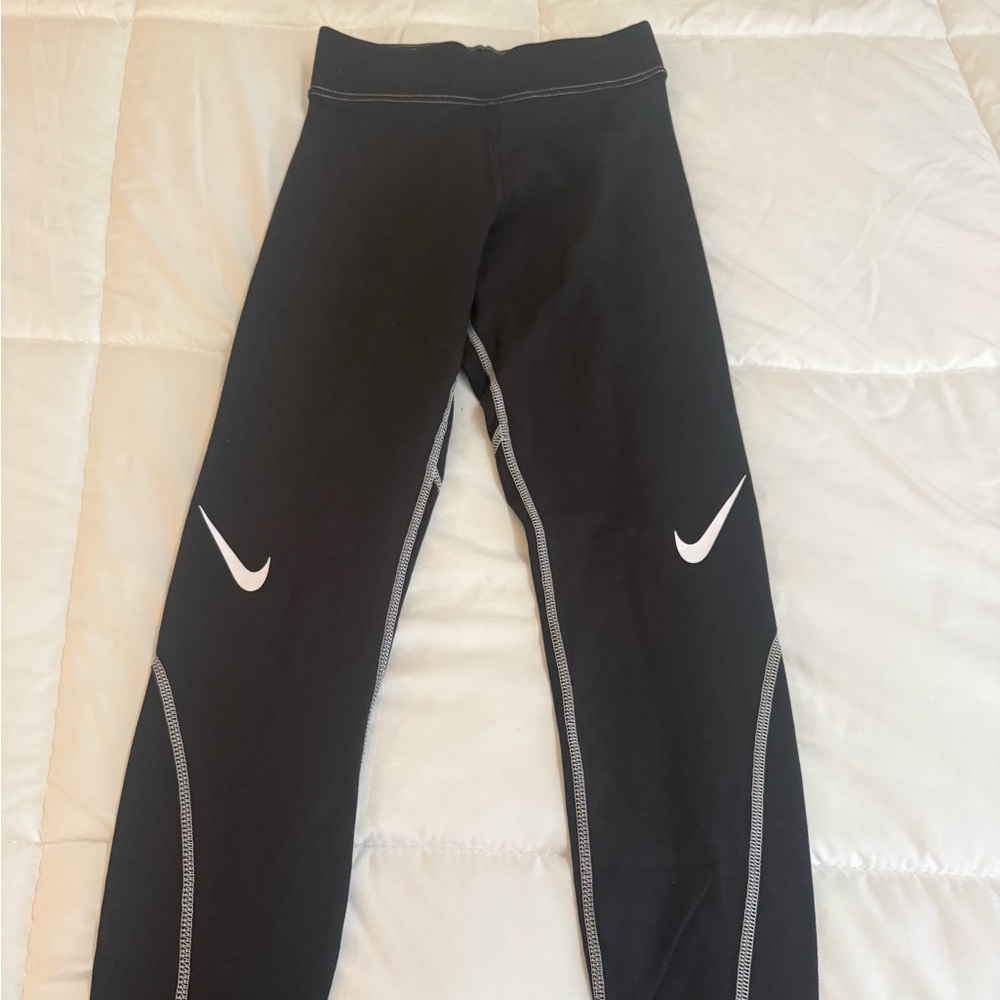 Womens Black and White Leggings